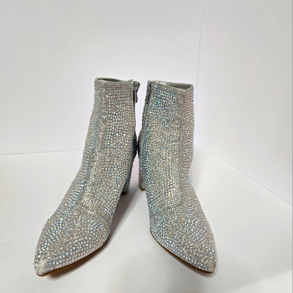 Forever GLITTERY ankle boots - Picture 1 of 5